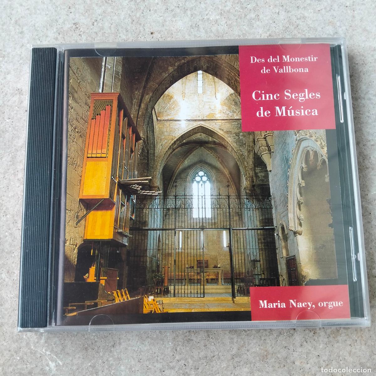 CDs de M&uacute;sica: Des del monestir de Vallbona Cinc Segles de M&uacute;sica Maria Nacy orgue disco cd m&uacute;sica cl&aacute;sica precinto