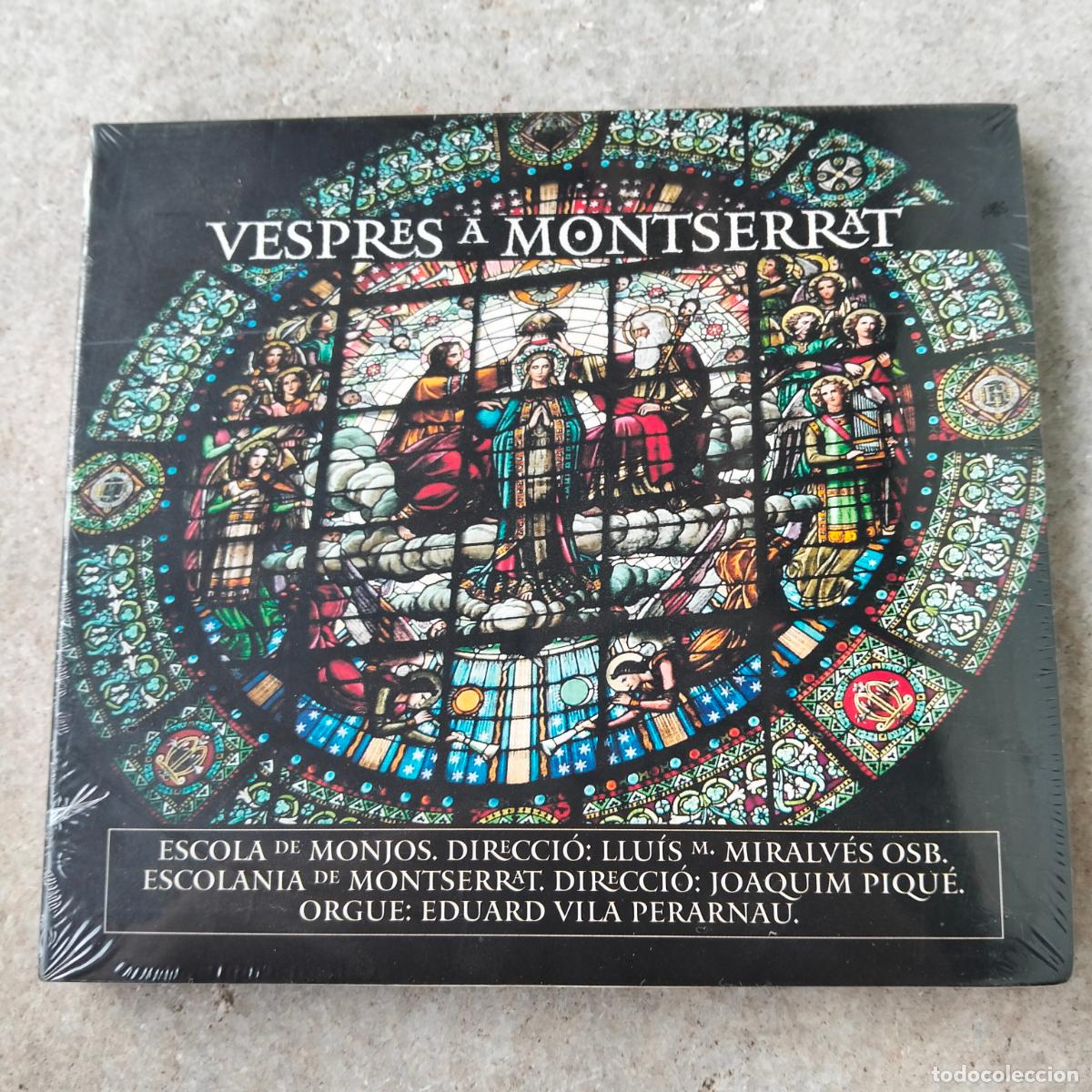 CD di Musica: Vespres a Montserrat escola de monjos orgue Eduard Vila Perarnau disco cd m&uacute;sica cl&aacute;sica precinto