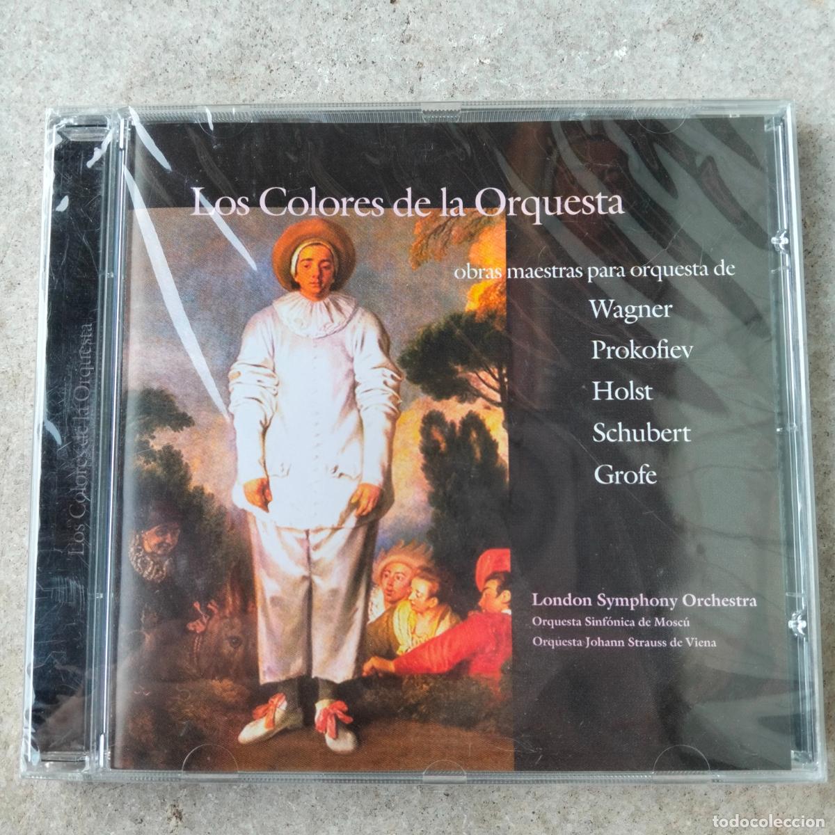 CD de M&uacute;sica: Los colores de la orquesta obras maestras Wagner Prokofiev Holst disco cd m&uacute;sica cl&aacute;sica precinto