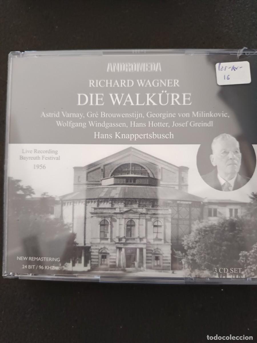 CDs de M&uacute;sica: CAJA 3 CD. RICHARD WAGNER. DIE WALK&Uuml;RE. HANS KNAPPERTSBUSCH. LIVE. BAYREUTH FESTIVAL 1956