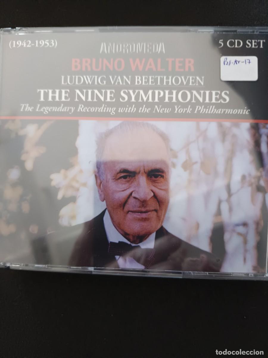 CDs de M&uacute;sica: CAJA 5 CD. BRUNO WALTER. BEETHOVEN. THE NINE SYMPHONIES. THE LEGENDARY RECORDING WITH THE NEW YORK
