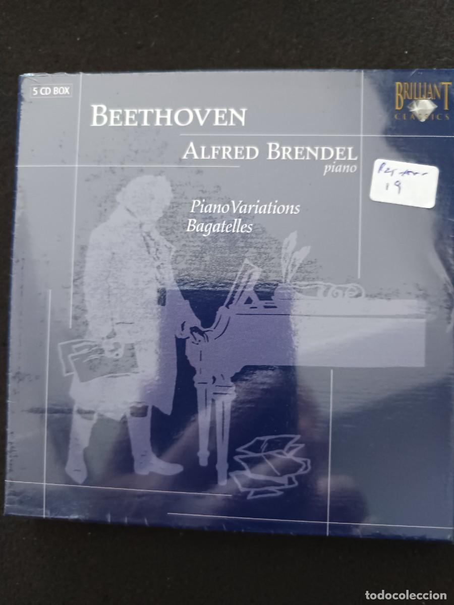 CDs de M&uacute;sica: CAJA 5 CD. BEETHOVEN. PIANO: ALFRED BRENDEL. PIANO VARIATIONEN / BAGATELLES