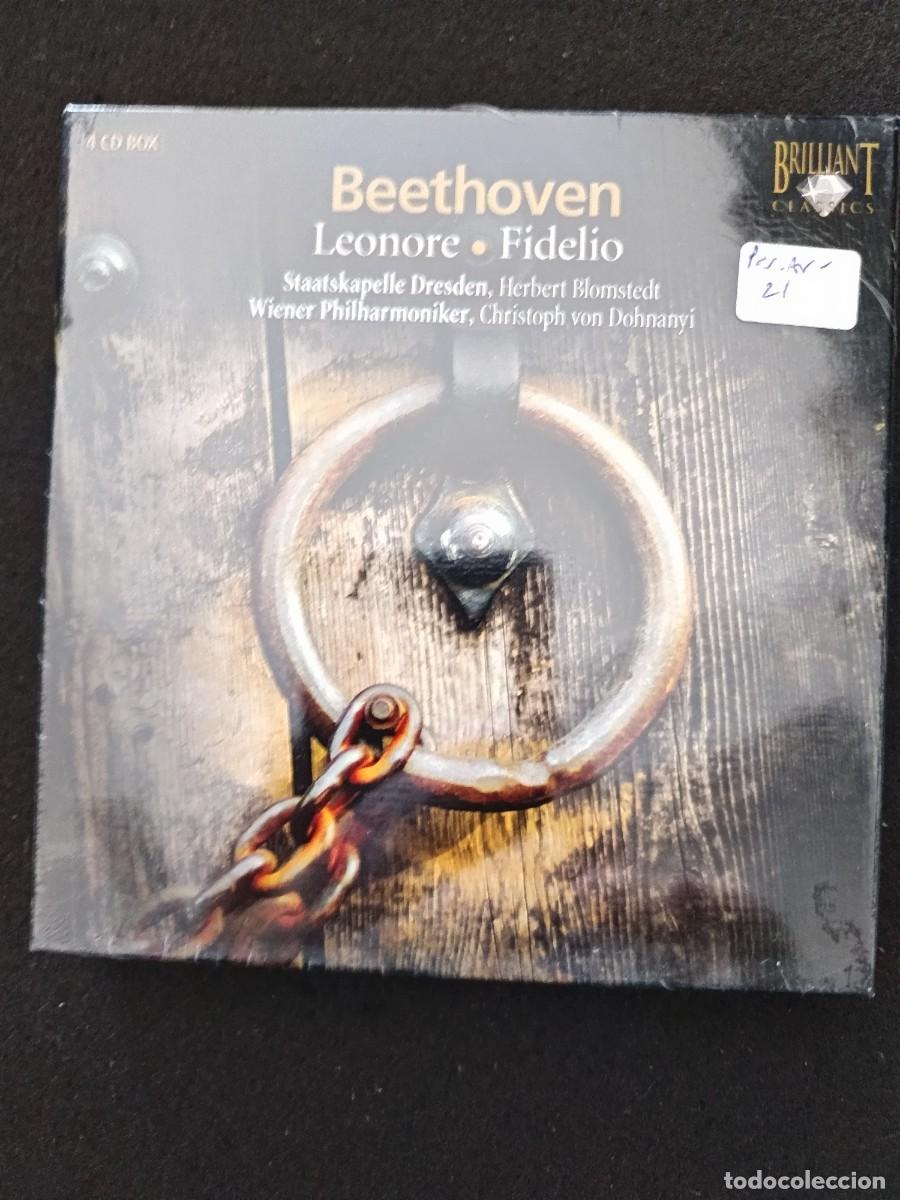 CDs de M&uacute;sica: CAJA 4 CD. BEETHOVEN. LEONORE / FIDELIO. HERBERT BLOMSTEDT. CHRISTOPH VON DOHNANYI