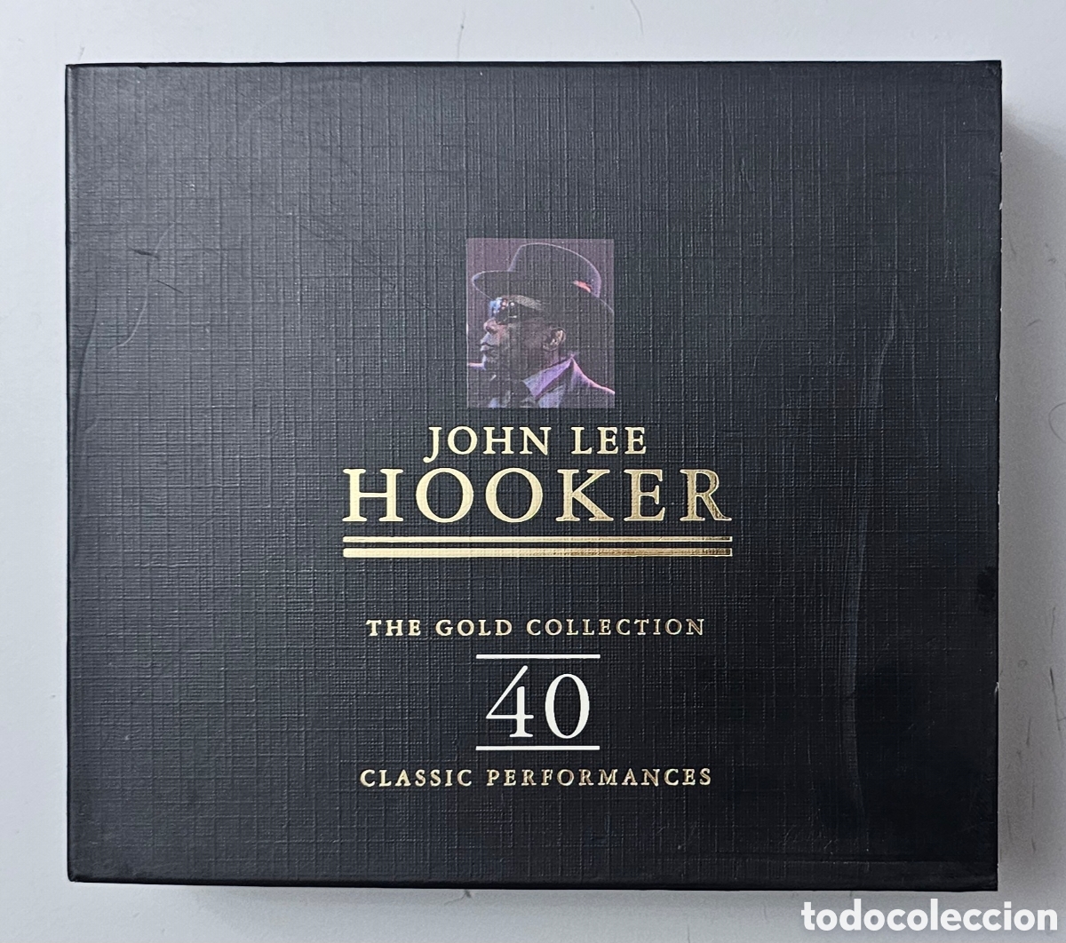 CDs de M&uacute;sica: BOX 2 CDs JOHN LEE HOOKER - 40 Gold Collection (Italia - Retro - 1995) BLUES 40 Temas