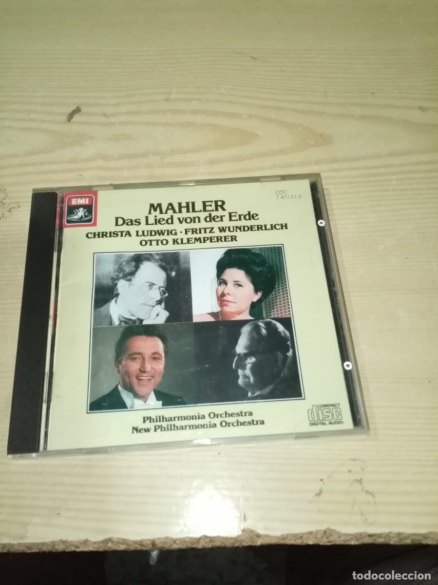 CDs de M&uacute;sica: MAHLER. DAS LIED VON DER ERDE. CHRISTA LUDWIG. FRITZ WUNDERLICH. OTTO KLEMPERER. C21CD