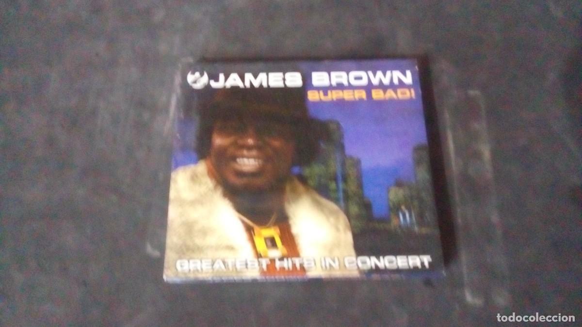 CDs de M&uacute;sica: CD-JAMES BROWN-SUPER BAD!-GREATEST HITS IN CONCERT-COMO NUEVO