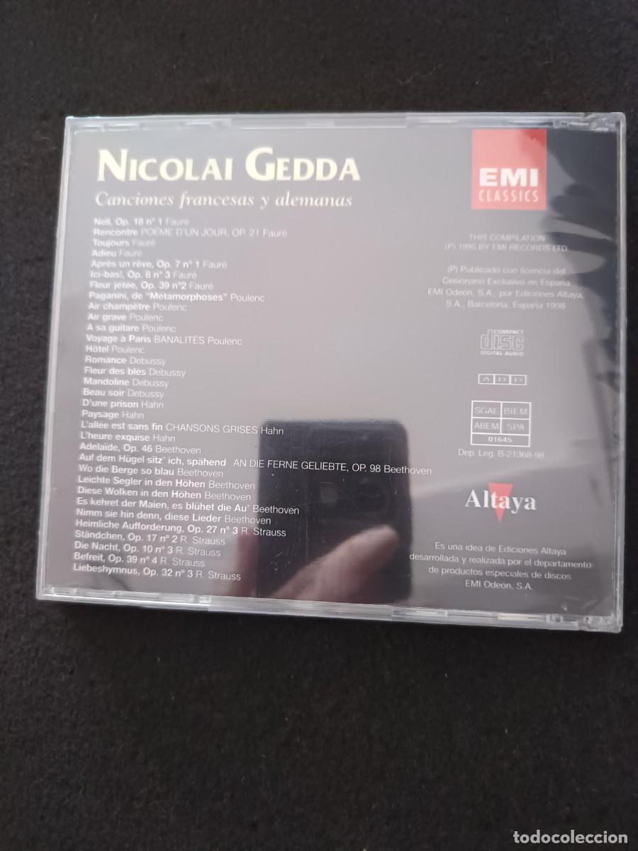 CDs de M&uacute;sica: NICOLAI GEDDA. H&Eacute;ROES DE &Oacute;PERA. (EMI. GRANDES VOCES)