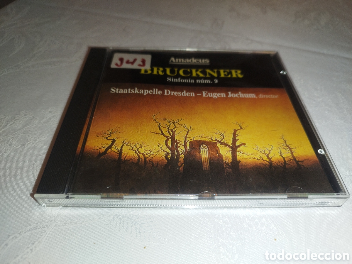 CDs de M&uacute;sica: CD. BRUCKNER: SINFONIA N&Uacute;M. 9. STATSKAPELLE DRESDEN - EUGEN JOCHUM. EMI CLASSICS, 1998