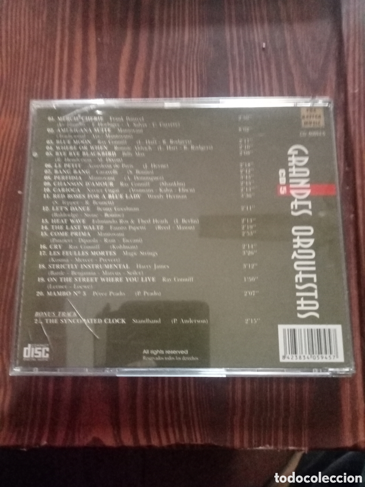 CDs de m&uacute;sica: Grandes orquestas CD 5 - Foto 2