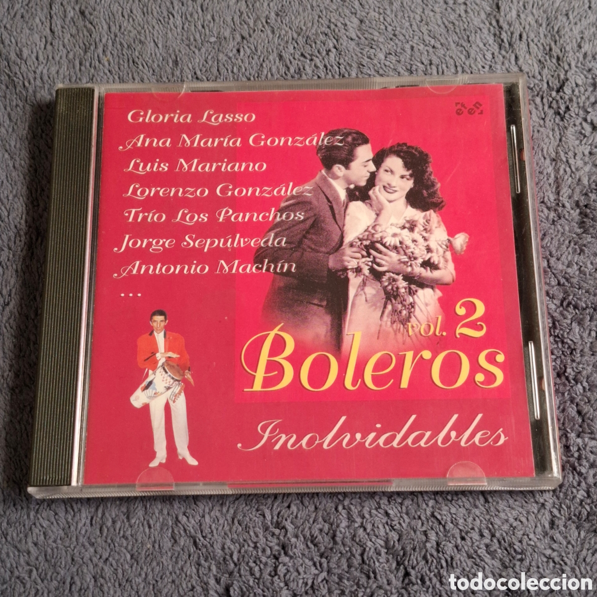 CDs de M&uacute;sica: CD77. Boleros Inolvidables, Vol.2, Cd, &Aacute;lbum,Recopilatorio, Varios Artistas, Efen Records, 1999.
