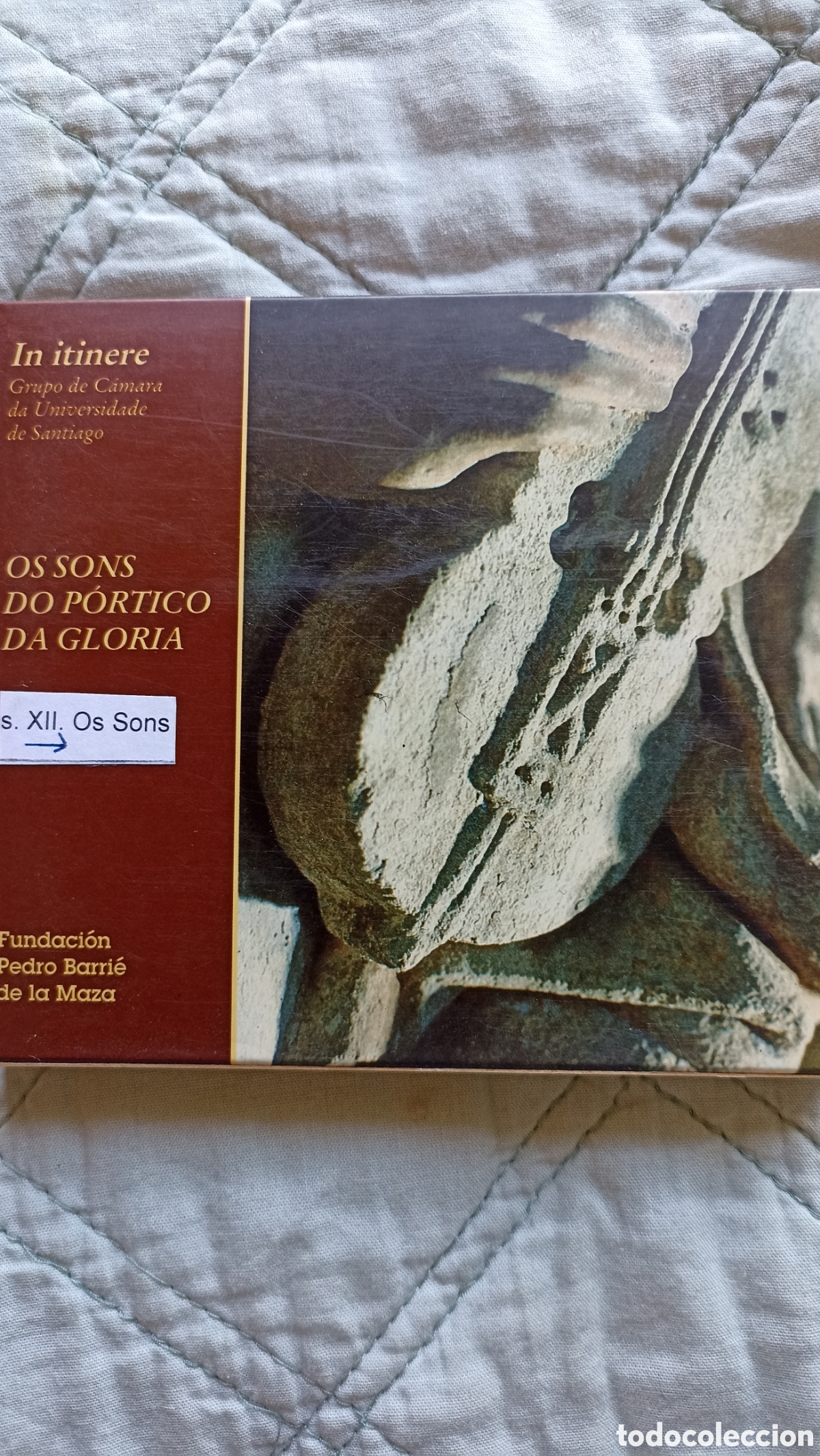 CDs de M&uacute;sica: CD Os Sons do P&oacute;rtico da Gloria - Carlos Villanueva (1995)