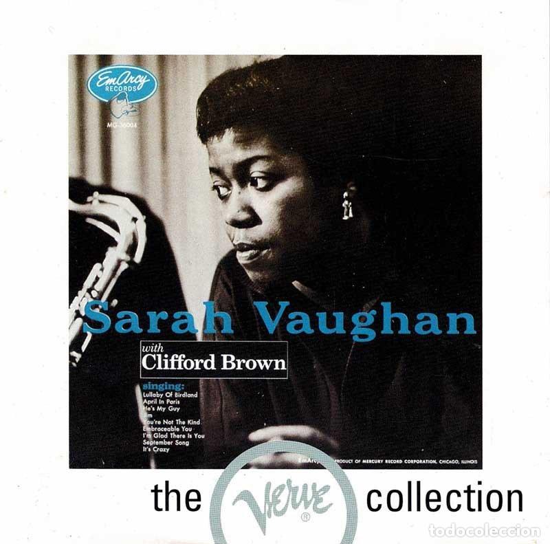 CDs de m&uacute;sica: Sarah Vaughan - With Clifford Brown. CD - Foto 1