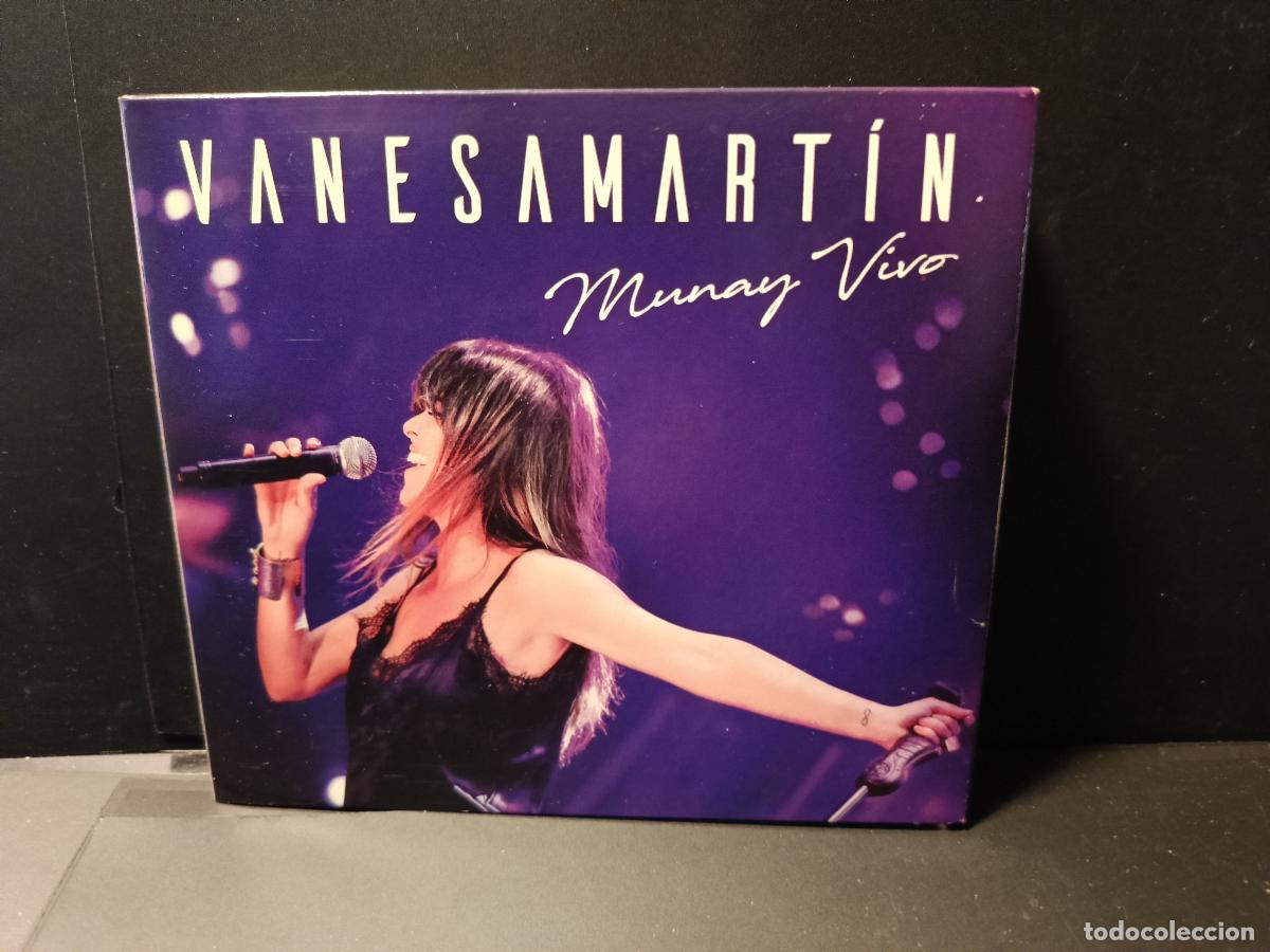 CDs de M&uacute;sica: VANESA MARTIN ** Munay Vivo ** DIGIPACK DOBLE CD + DVD 2017 PEPETO