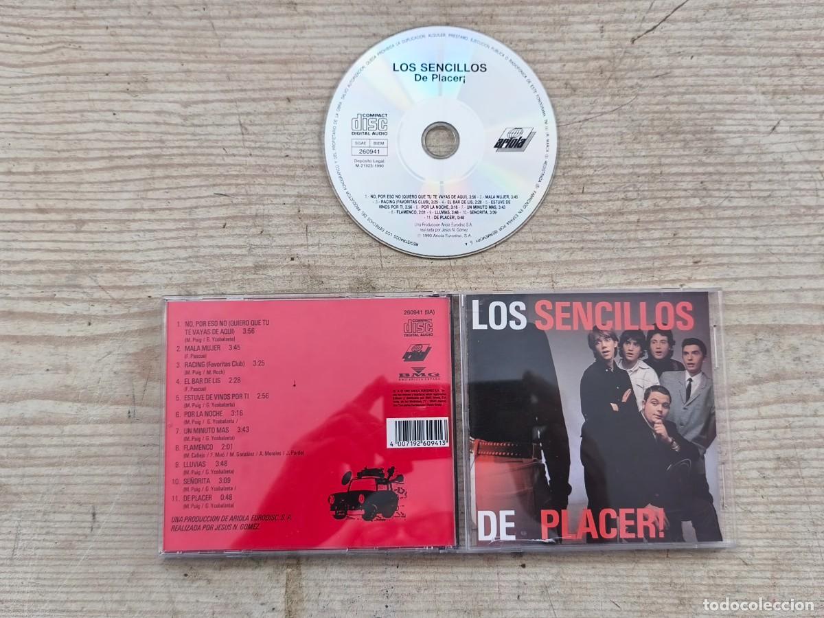 CDs de M&uacute;sica: Los Sencillos - De Placer CD