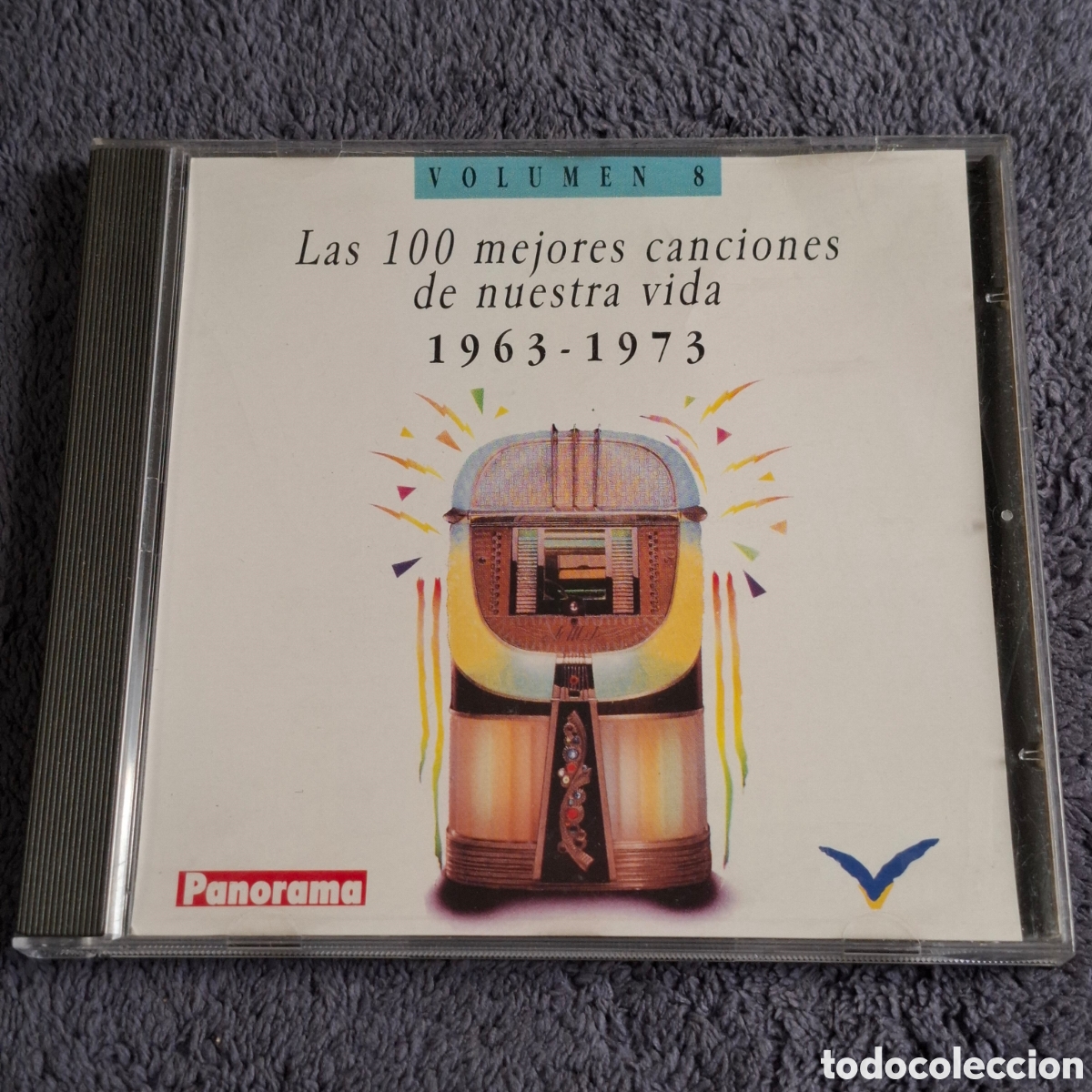 CDs de M&uacute;sica: CD77. Las 100 Mejores Canciones De Nuestra Vida 1963 - 1973, Volumen 8, Divugsa 1993, Panorama.