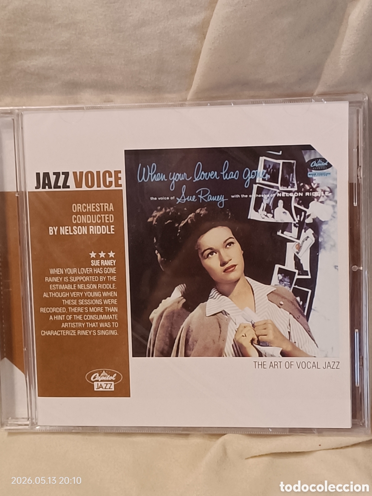 CD di Musica: Sue raney when your lover has gone--cd jazz voice- precintado