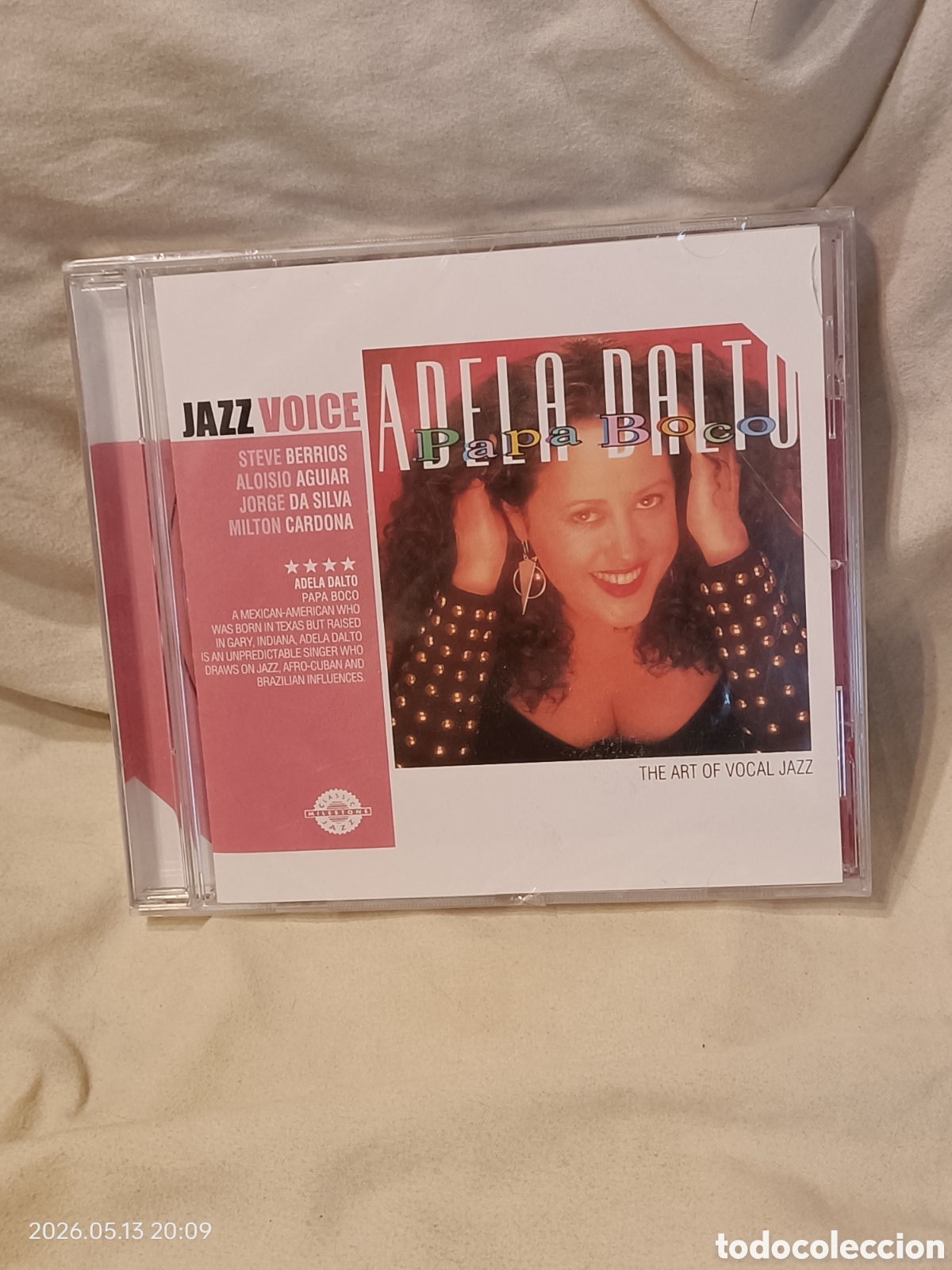 CD di Musica: -Adela Dalton papa boco -cd jazz voice- precintado