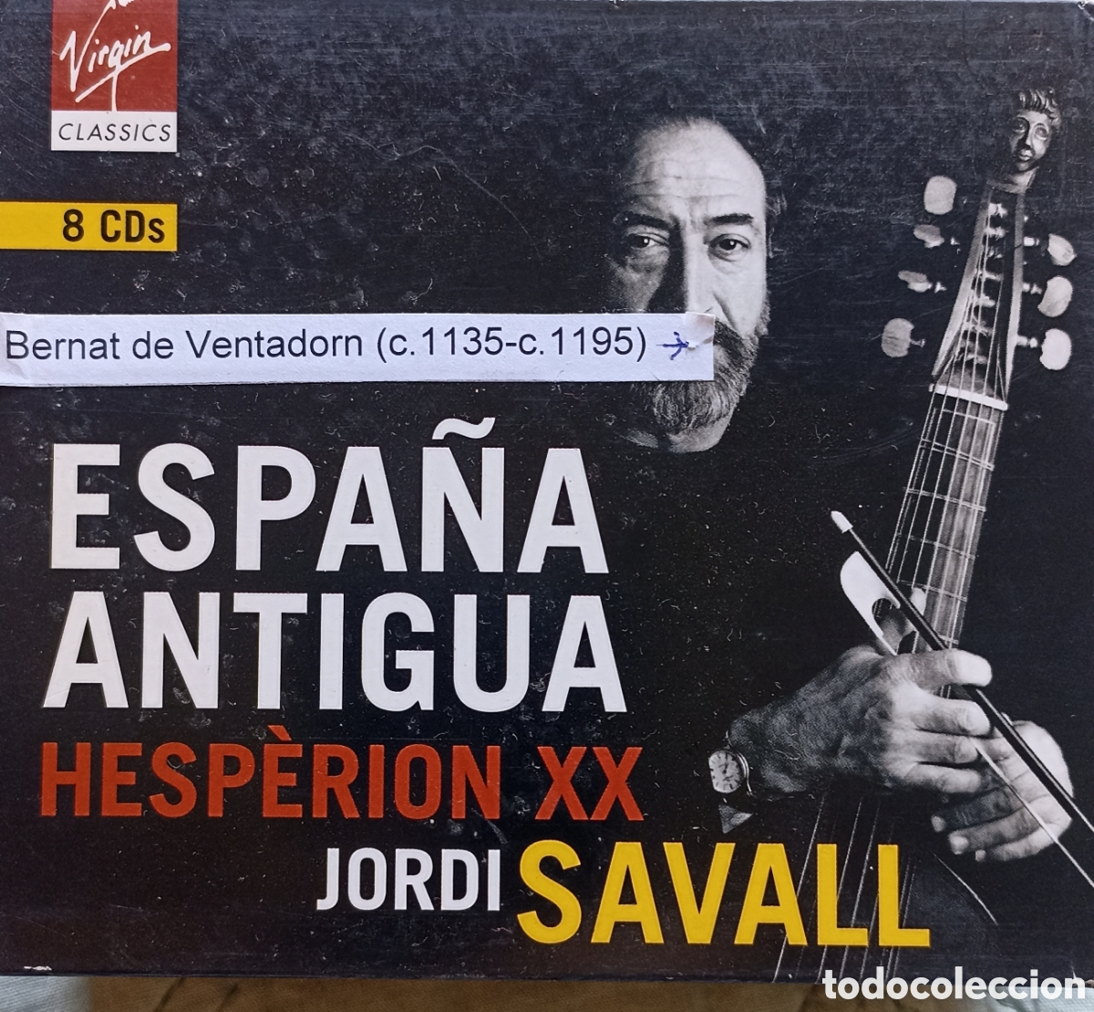 CDs de M&uacute;sica: Espa&ntilde;a Antigua (Box Set 8 CDs) - Jordi Savall / Hesp&egrave;rion XX. Sello: Virgin Classics. Referencia: 72