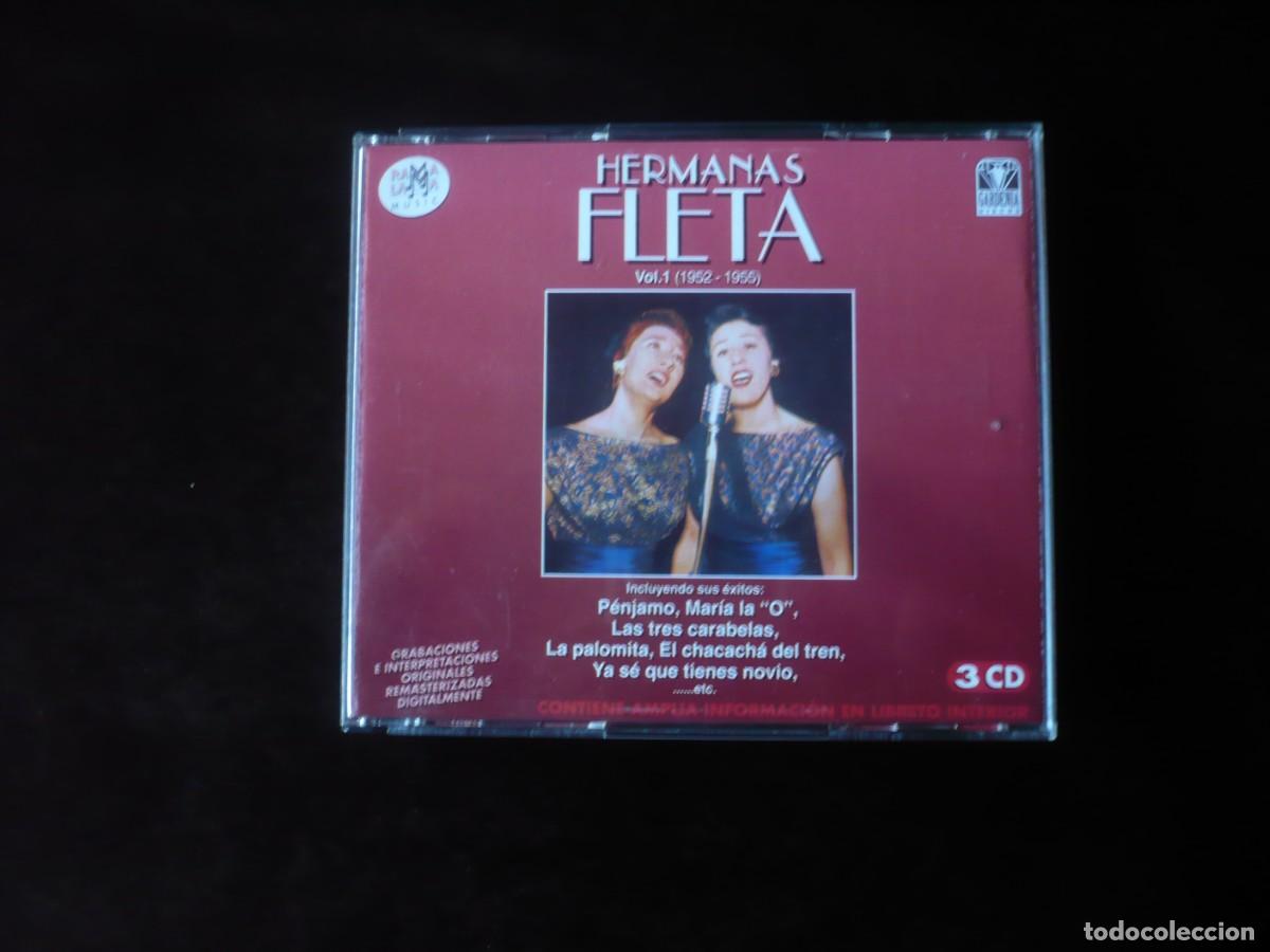 CDs de M&uacute;sica: hermanas fleta - vol.1 - 1952-1955 - con 3 cd como nuevos + librito