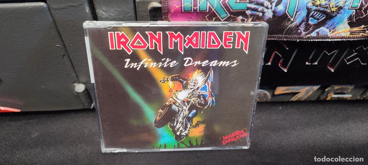 CDs de M&uacute;sica: Iron maiden cd single infinite dreams buen estado