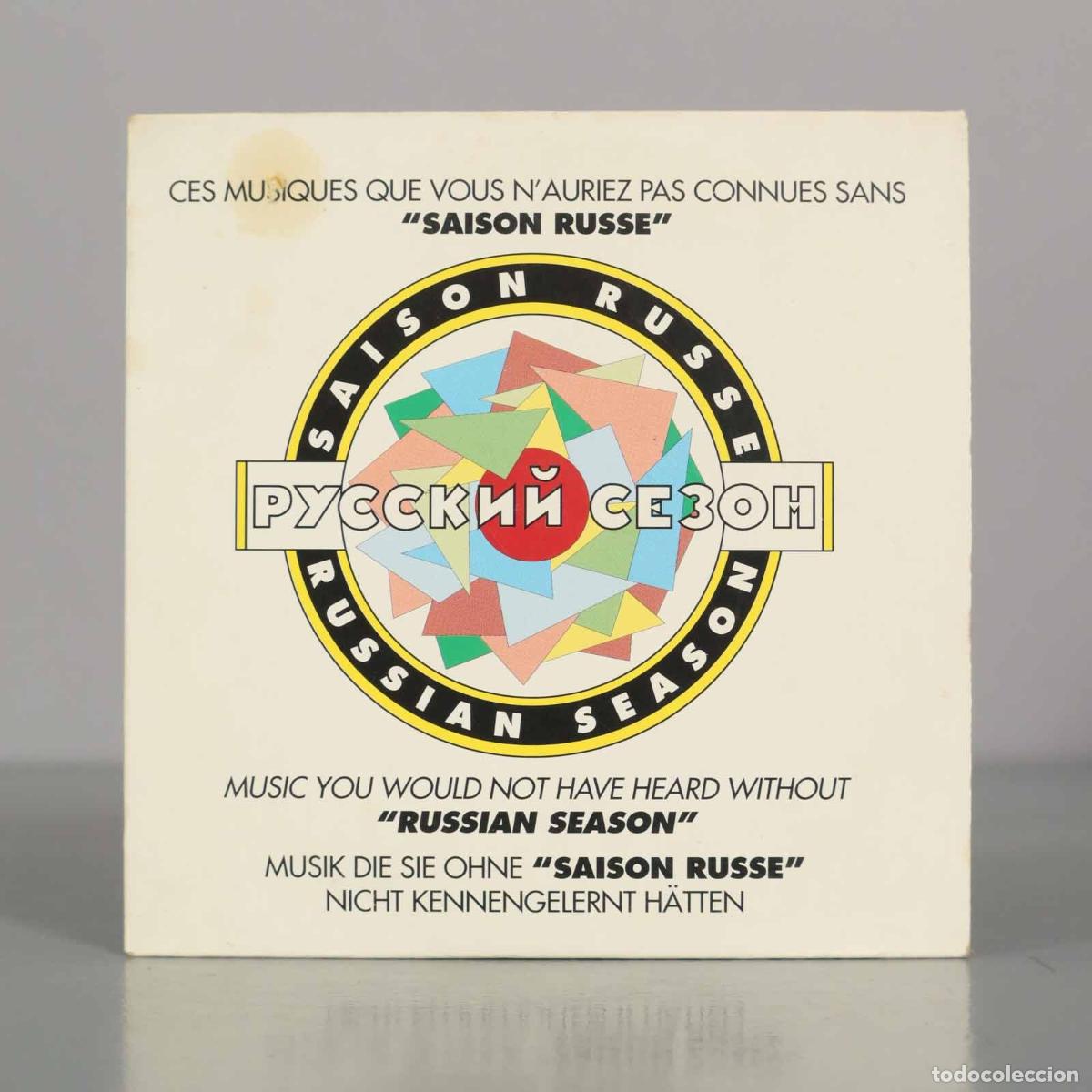 CDs de M&uacute;sica: CD. Ces Musiques Que Vous N&acute;Auriez Pas Connues Sans Saison Russe - Various Artists