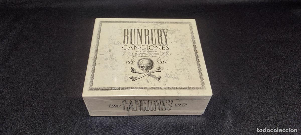 CDs de M&uacute;sica: Bunbury canciones boxx set 4 cdś + libro nuevo precintado