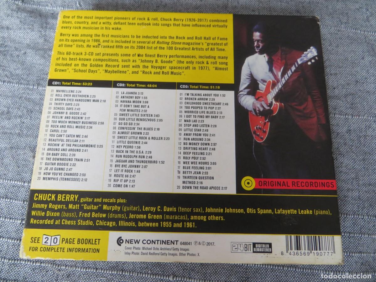 CDs de m&uacute;sica: Chuck Berry - Essential Recordings (3xCD, Comp) - Foto 2