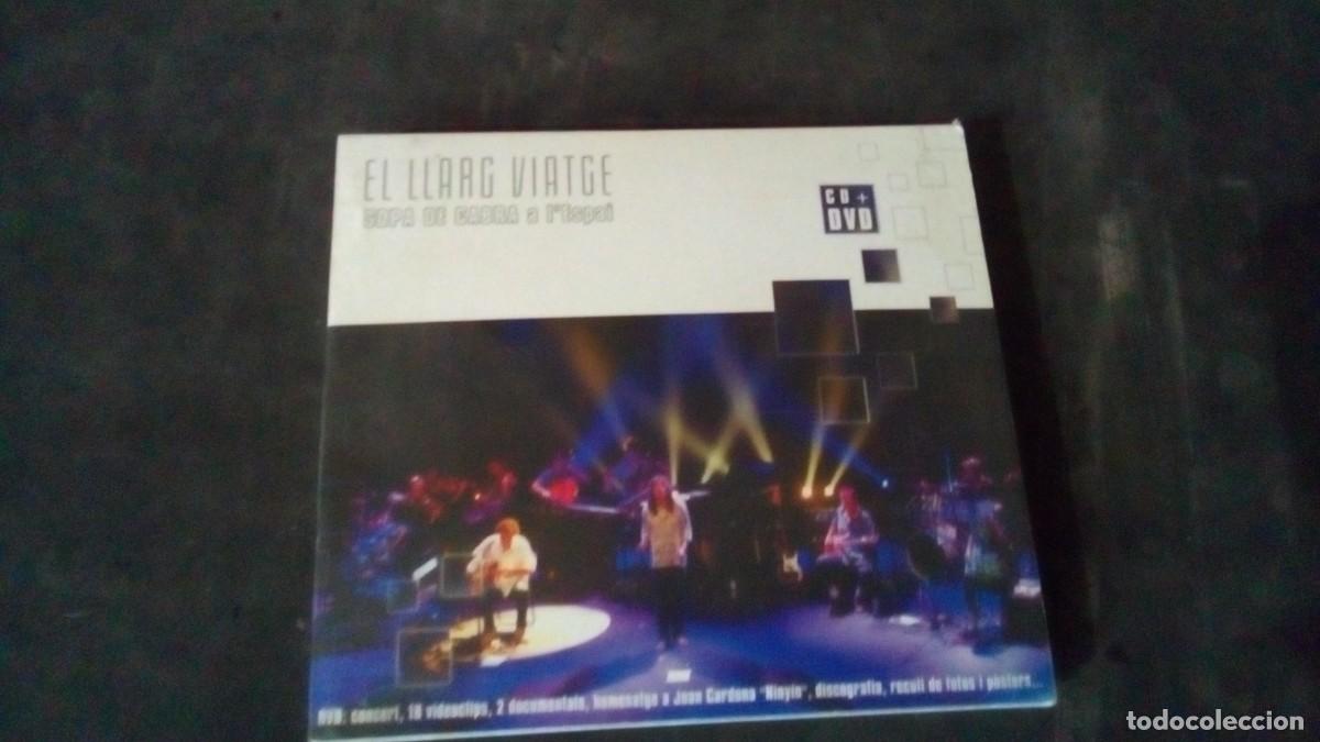 CDs de M&uacute;sica: Sopa De Cabra, A L'Espai - El Llarg Viatge, Cd + Dvd, M&uacute;sica Global, 2003.-COMO NUEVO