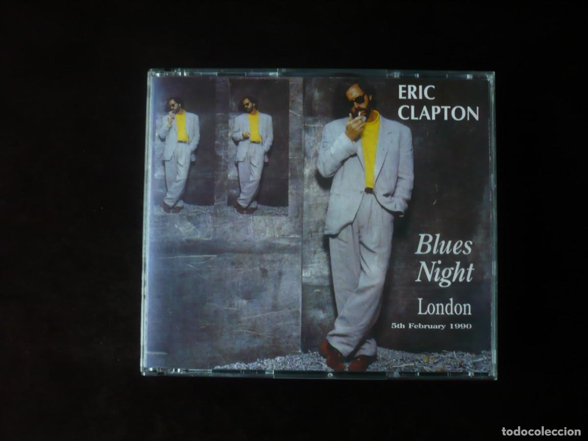 CDs de M&uacute;sica: eric clapton blues night london - 5/2/90 - con 2 cd como nuevos + librito