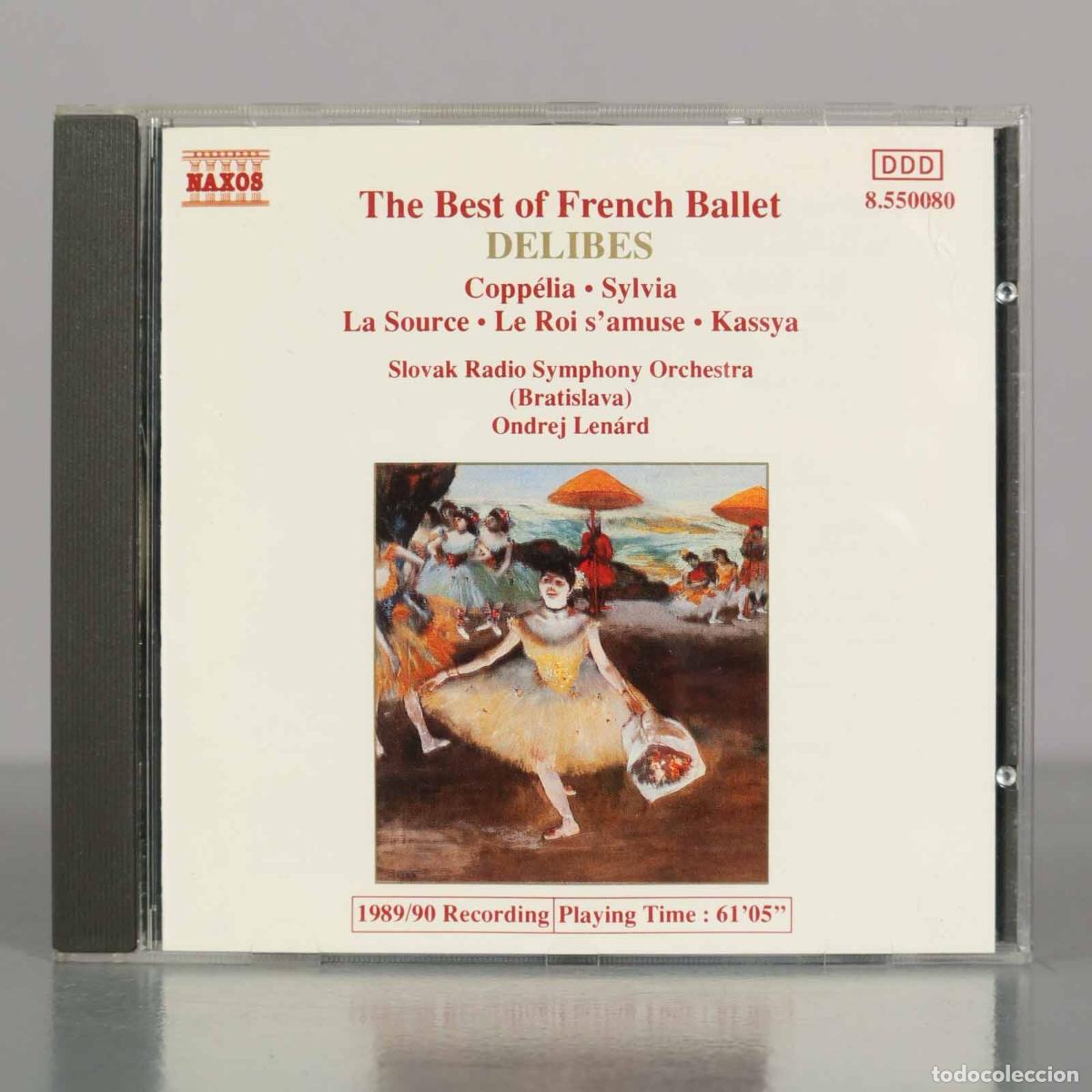 CDs de M&uacute;sica: CD. The Best of French Ballet - L&eacute;o Delibes - Slovak Radio Symphony Orchestra, Ondrej Len&aacute;rd