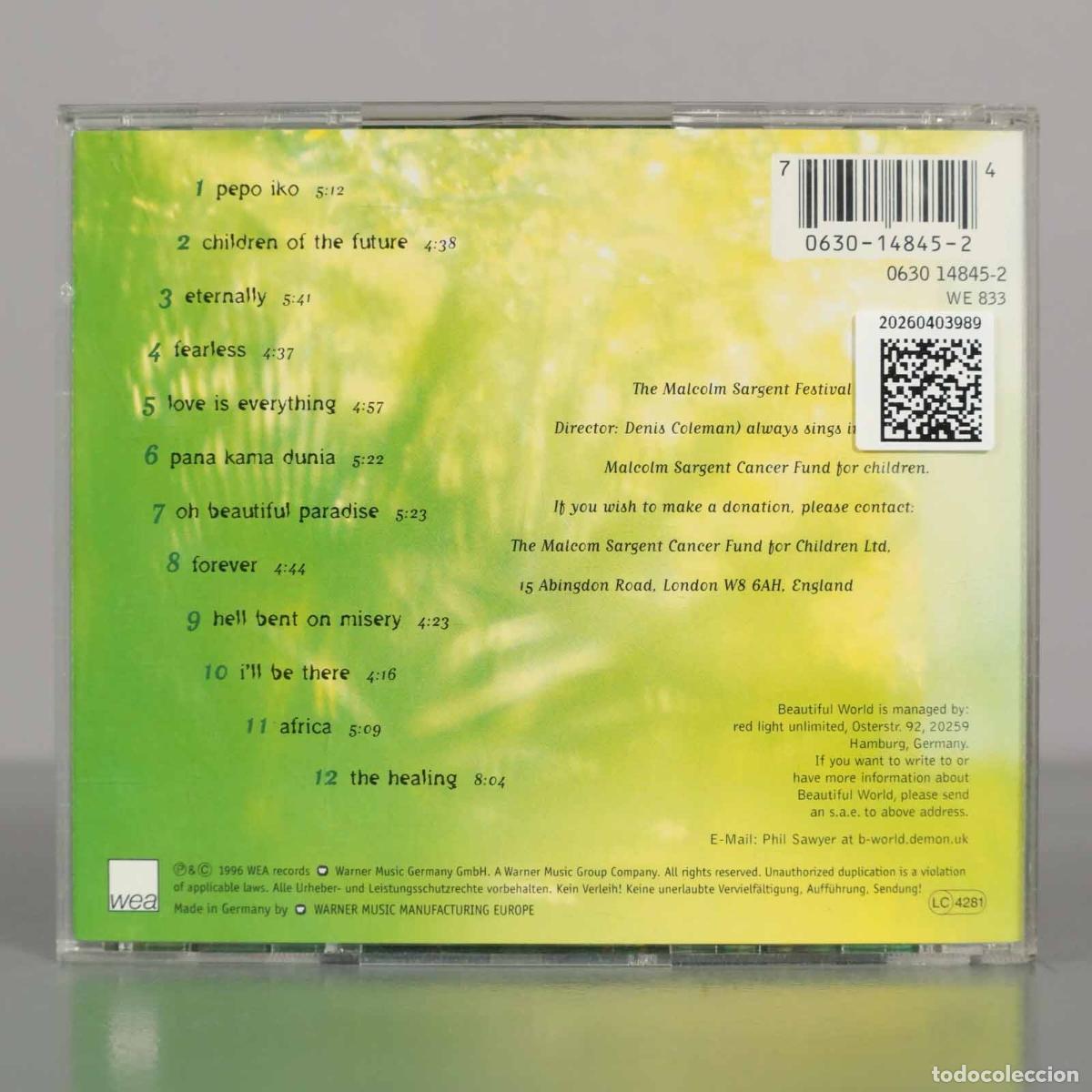 CDs de m&uacute;sica: CD. Beautiful World - Forever - Phil Sawyer - Foto 2