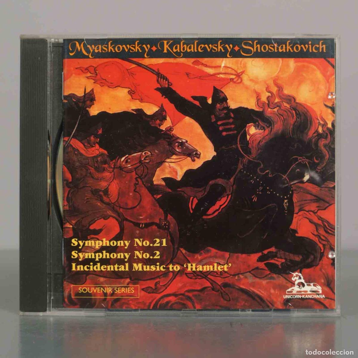 CDs de M&uacute;sica: CD. Myaskovsky, Kabalevsky, Shostakovich - Symphony No. 21, Symphony No. 2, Incidental Music to Ham