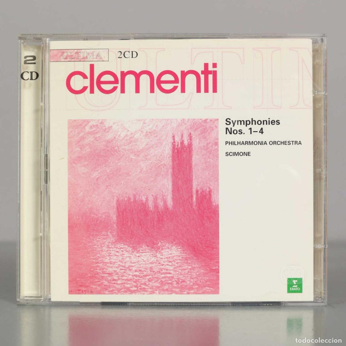 CDs de M&uacute;sica: CD. Clementi - Symphonies Nos. 1-4 - Philharmonia Orchestra, Claudio Scimone