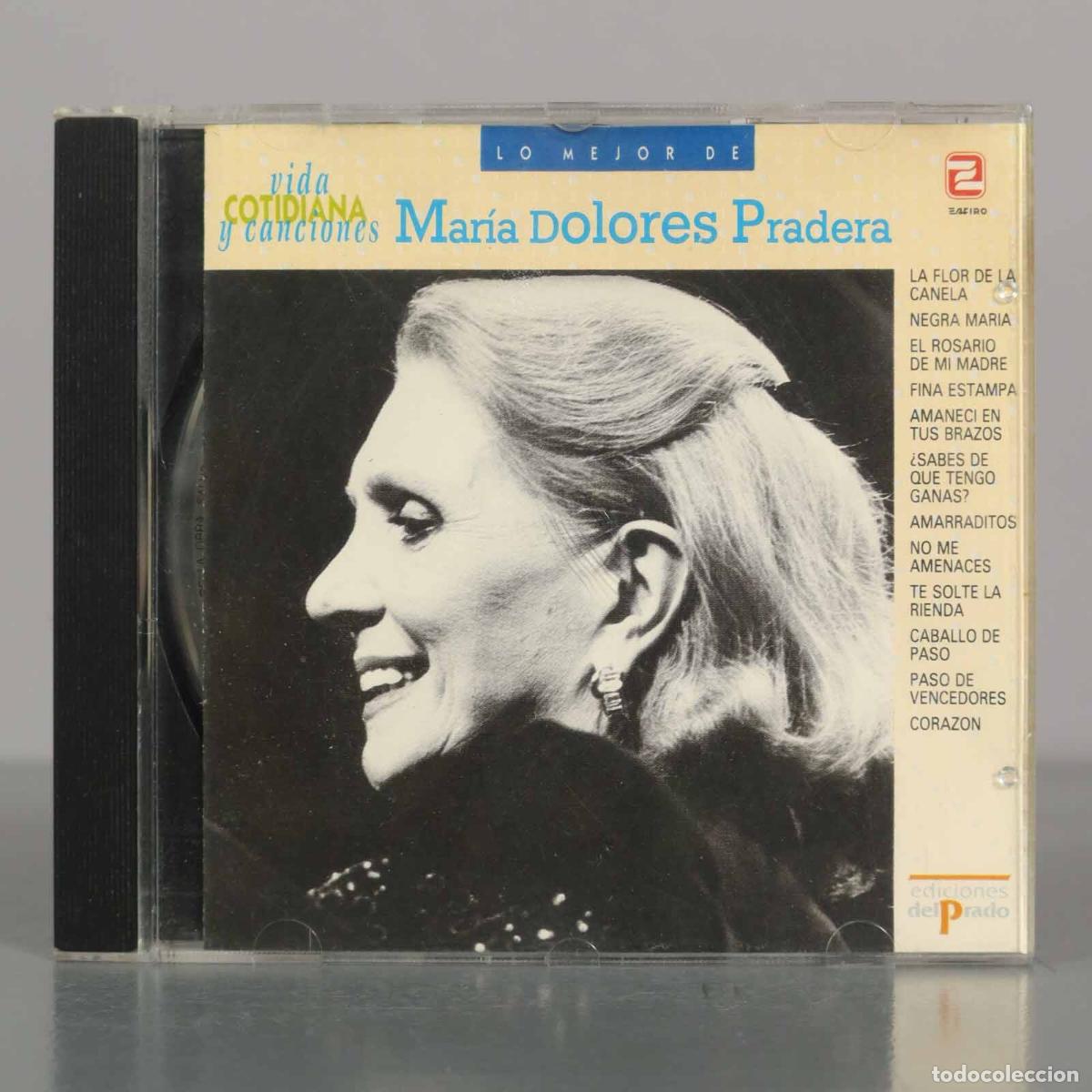 CDs de M&uacute;sica: CD. Lo mejor de Mar&iacute;a Dolores Pradera - Vida Cotidiana y Canciones - Ediciones del Prado