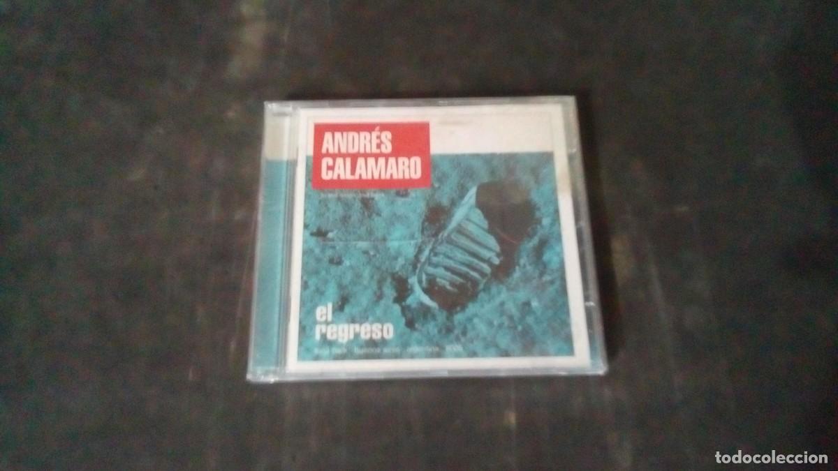 CDs de M&uacute;sica: ANDRES CALAMARO - EL REGRESO (CD) 2005 - 21 TEMAS. Magn&iacute;fico estado