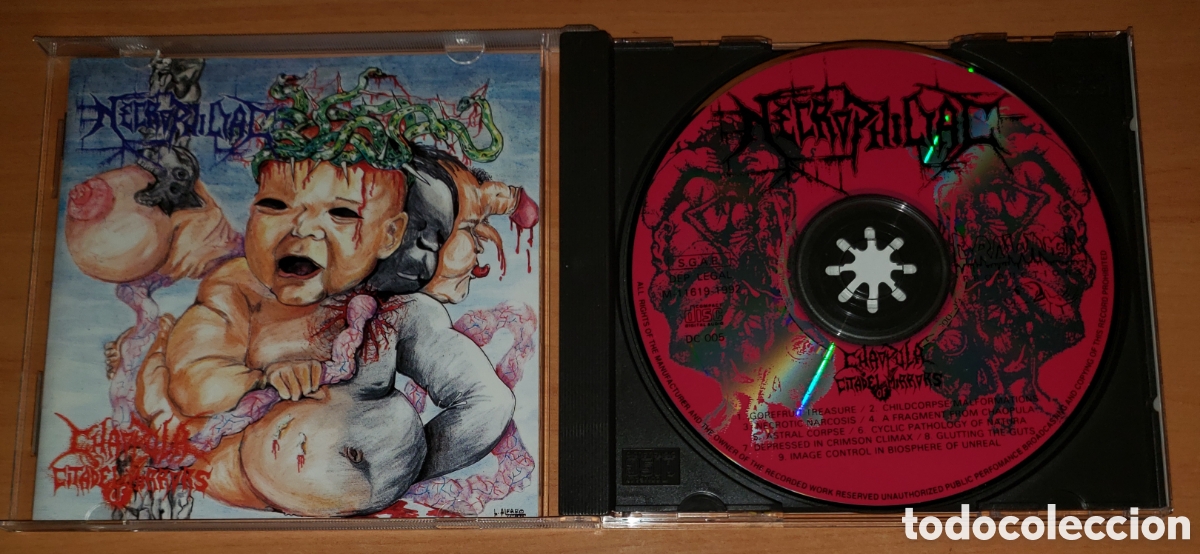 CDs de M&uacute;sica: Necrophiliac - Chaopula. Citadel Of Mirrors