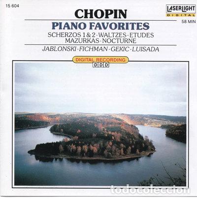 CDs de M&uacute;sica: Piano Favorites- 0018111560429