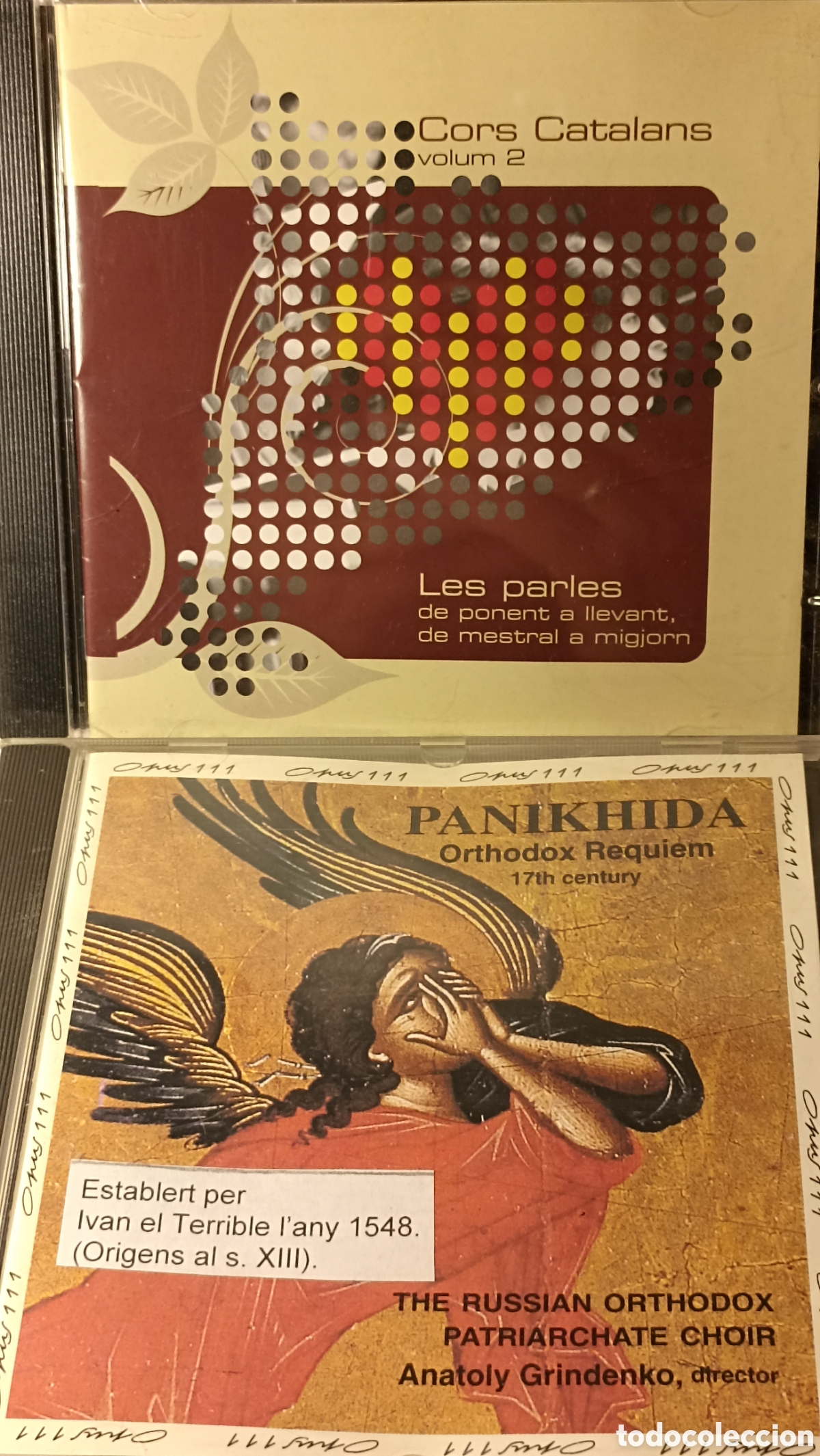 CDs de M&uacute;sica: Coros Catalans M&uacute;sica medieval, barroco, contempor&aacute;neo