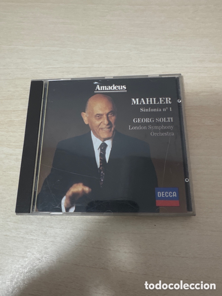 CDs de M&uacute;sica: CD AMADEUS MAHLER SINFON&Iacute;A NUMERO 1 GEORG SOLTI