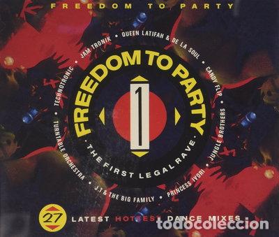 CDs de M&uacute;sica: Freedom to Party 1: The First Legal Rave- 5014585310480