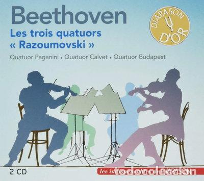 CDs de M&uacute;sica: Beethoven: Les trois quatuors &laquo; Razoumovski &raquo;- 3701025805652