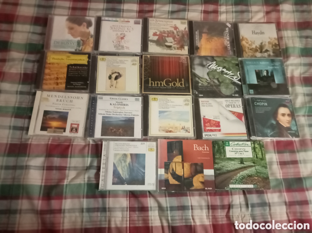 CDs de M&uacute;sica: 50 Cds de m&uacute;sica cl&aacute;sica variados