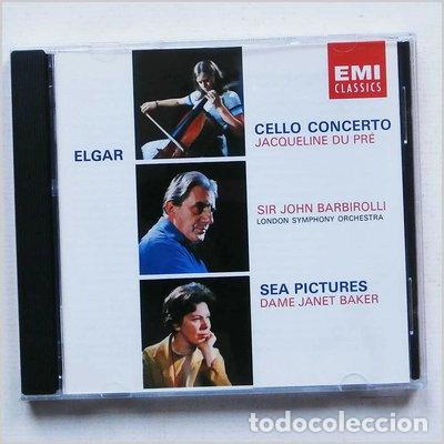 CDs de M&uacute;sica: Elgar: Cello Concerto; Sea Pictures- 0724355621924