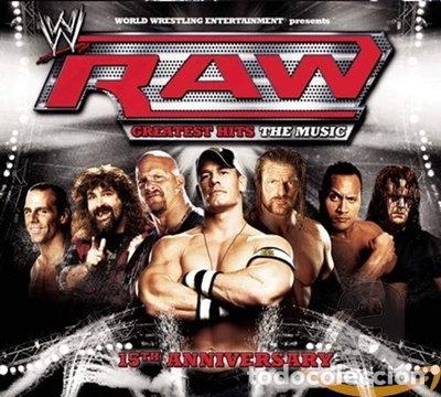 CDs de M&uacute;sica: WWE Raw Greatest Hits: The Music 15th Anniversary- 0886972259123