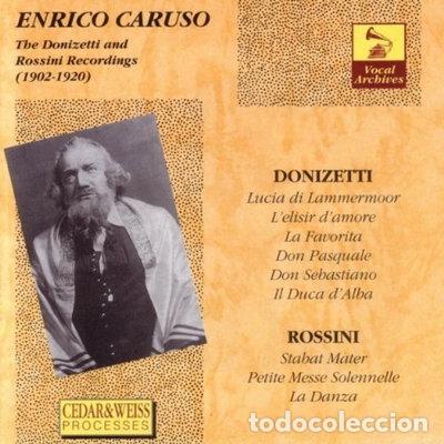 CDs de M&uacute;sica: The Donizetti and Rossini Recordings (1902-1920)- 8011662914392