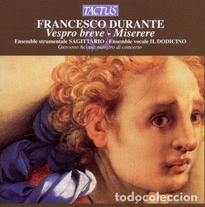 CDs de M&uacute;sica: Vespro Breve - Miserere- 8007194104783