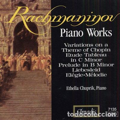 CDs de M&uacute;sica: Piano Works- 0747313713523