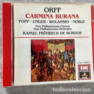 CDs de M&uacute;sica: Carmina Burana- 0077776906027
