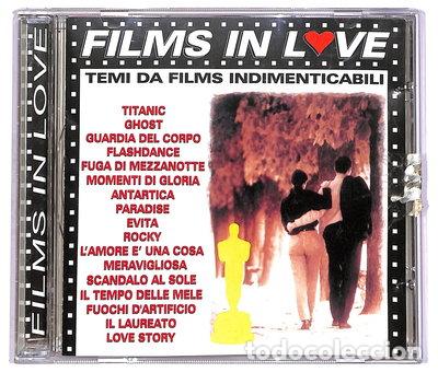 CDs de M&uacute;sica: Films in Love (Temi Da Films Indimenticabili)- 8014406621969