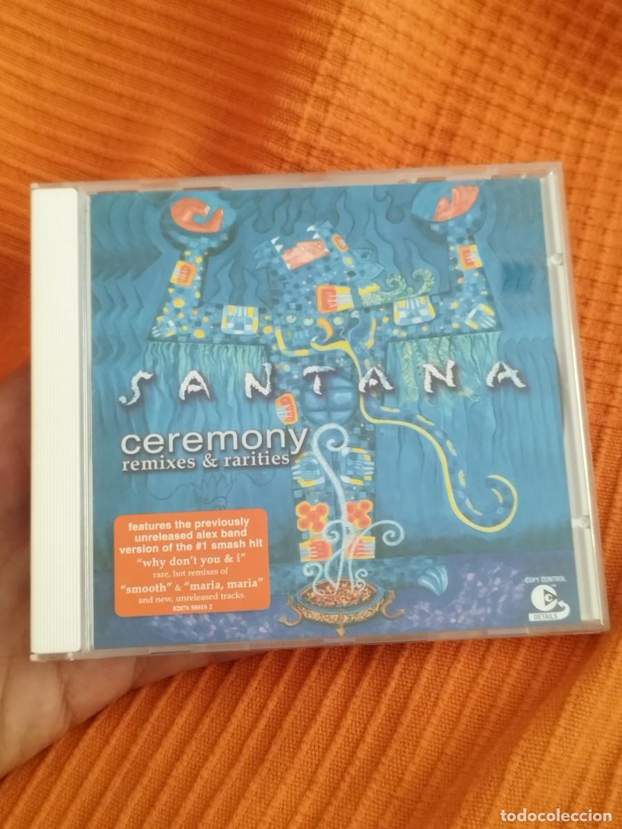 CDs de M&uacute;sica: Santana &ndash; Ceremony (Remixes & Rarities). Cd.